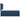 Pat box spring cu saltea, albastru, 140x200 cm, textil