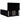 Pat box spring cu saltea, negru, 140x190 cm, textil