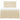 Pat box spring cu saltea, crem, 160x200 cm, material textil