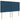 Pat box spring cu saltea, albastru, 180x200 cm, material textil