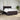 Pat continental cu saltea maro închis 180x200cm material textil