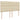 Pat continental cu saltea, crem, 180x200 cm, textil
