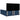 Pat box spring cu saltea, albastru, 200x200 cm, textil
