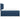 Pat box spring cu saltea, albastru, 200x200 cm, textil