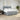 Pat box spring cu saltea, gri deschis, 200x200 cm, textil