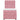 Pat box spring cu saltea, roz, 80x200 cm, catifea