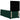 Pat box spring cu saltea, verde închis, 90x190 cm, catifea