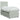 Pat box spring cu saltea, gri deschis, 90x190 cm, catifea