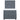 Pat box spring cu saltea, gri închis, 90x200 cm, catifea
