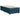Pat box spring cu saltea, albastru închis, 90x200 cm, catifea