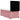 Pat box spring cu saltea, roz, 90x200 cm, catifea