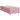 Pat box spring cu saltea, roz, 90x200 cm, catifea