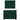 Pat box spring cu saltea, verde închis, 90x200 cm, catifea
