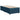 Pat box spring cu saltea, albastru închis, 90x200 cm, catifea
