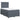 Pat box spring cu saltea, gri închis, 120x200 cm, catifea