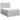 Pat box spring cu saltea, gri deschis, 140x190 cm, catifea