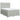 Pat box spring cu saltea, gri deschis, 140x190 cm, catifea