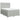 Pat box spring cu saltea, gri deschis, 160x200 cm, catifea