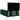 Pat box spring cu saltea, verde închis, 160x200 cm, catifea