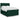 Pat box spring cu saltea, verde închis, 160x200 cm, catifea