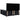 Pat box spring cu saltea, negru, 180x200 cm, catifea