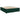 Pat box spring cu saltea, verde închis, 200x200 cm, catifea