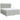 Pat box spring cu saltea, gri deschis, 200x200 cm, catifea
