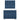 Pat box spring cu saltea, albastru, 80x200 cm, textil