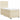 Pat box spring cu saltea, crem, 90x190 cm, textil