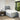 Pat box spring cu saltea, gri deschis, 90x190 cm, textil