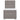 Pat box spring cu saltea, gri taupe, 90x190 cm, textil