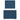 Pat box spring cu saltea, albastru, 100x200 cm, textil