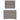 Pat box spring cu saltea, gri taupe, 100x200 cm, textil