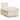 Pat continental cu saltea, crem, 120x190 cm, textil