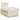 Pat continental cu saltea, crem, 120x190 cm, textil