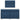 Pat box spring cu saltea, albastru, 120x200 cm, textil