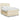 Pat continental cu saltea, crem, 140x200 cm, material textil