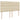 Pat continental cu saltea, crem, 180x200 cm, textil