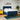 Pat box spring cu saltea, albastru, 180x200 cm, material textil