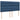 Pat box spring cu saltea, albastru, 180x200 cm, material textil