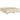 Pat box spring cu saltea, crem, 200x200 cm, textil