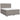 Pat box spring cu saltea, gri taupe, 200x200 cm, textil