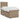 Pat box spring cu saltea, cappuccino, 80x200 cm piele ecologică