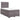 Pat box spring cu saltea, gri, 120x200 cm, piele ecologică