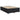 Pat box spring cu saltea, negru, 160x200 cm, piele ecologică