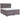 Pat box spring cu saltea, gri, 180x200 cm, piele ecologică