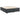Pat box spring cu saltea, negru, 200x200 cm, piele ecologică