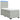 Pat box spring cu saltea, gri deschis, 90x190 cm, catifea