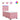 Pat box spring cu saltea, roz, 90x200 cm, catifea