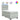 Pat box spring cu saltea, gri deschis, 100x200 cm, catifea